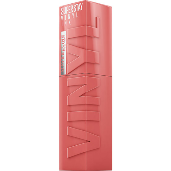 Maybelline Super Stay Vinyl Ink Longwear No-Budge Liquid Lipcolor, Highly Pigmented Color and Instant Shine, Charmed, Light Coral 4.2 ml, $321.19/100ml