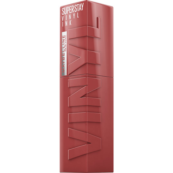 Maybelline Super Stay Vinyl Ink Longwear No-Budge Liquid Lipcolor, Highly Pigmented Color and Instant Shine, Peppy, Red Purple 4.2 ml, $321.19/100ml