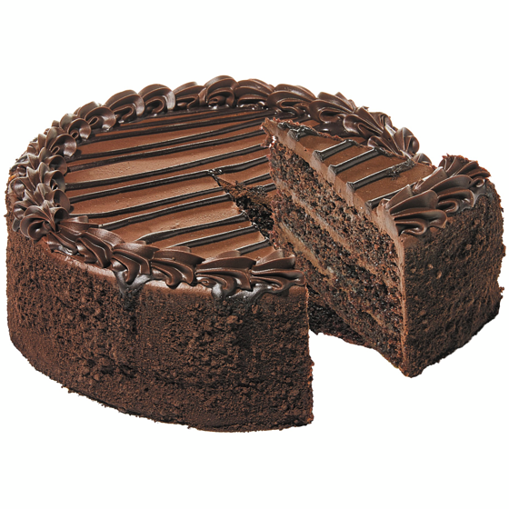 null Gâteau fudge chocolat, 8 po 1.3 kg, 2,46 $/100g