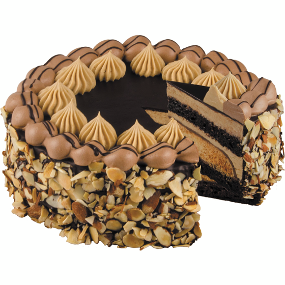 null Gâteau jamocha aux amandes et au fudge, 8 po 1.1 kg, 2,91 $/100g