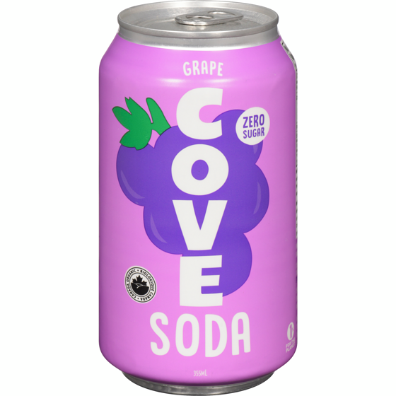 COVE Gut Healthy Pop Grape 355 ml, $0.79/100ml