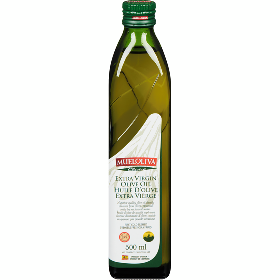 Mueloliva Clásica Extra Virgin Olive Oil 500 ml, $4.00/100ml