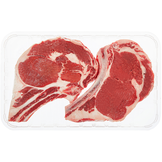 null Ungraded Beef Rib Grilling Steak Bone-In, Club Pack $30.60/1kg $13.88/1lb