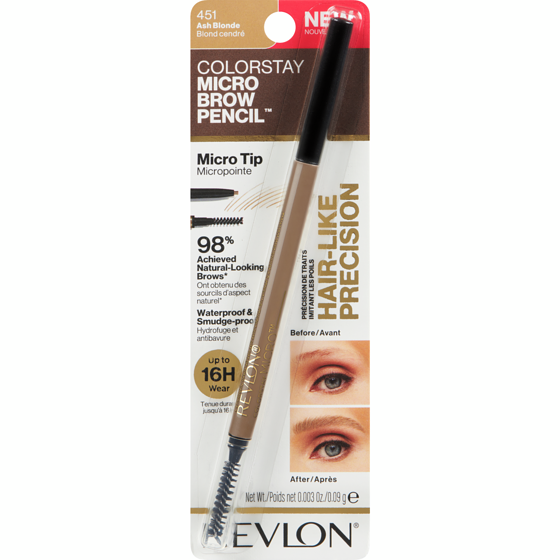Revlon ColorStay Micro Brow Pencil Ash Blonde 1 ea, $15.99/1ea