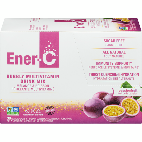 Ener C Sans sucre supplément alimentaire fruit de la passion 152.1 g, 12,16 $/100g