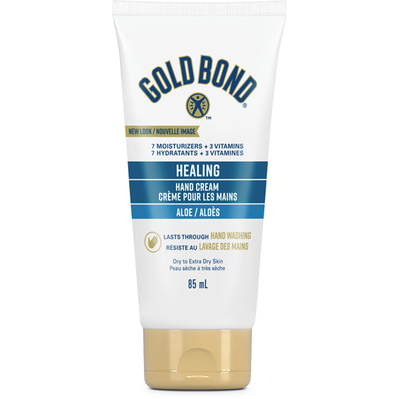 Gold Bond Healing Crème pour les mains, avec 7 hydratants et 3 vitamines 85 ml, 8,81 $/100ml