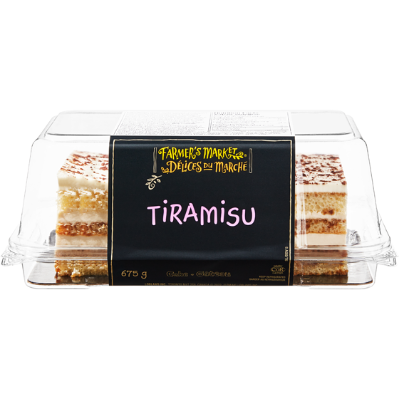 Farmer's Market Tiramisu Cake 675 g, $2.59/100g