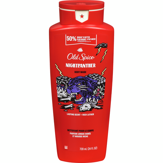 Old Spice Nightpanther Body Wash 709 ml, $1.34/100ml