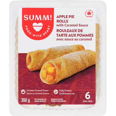 Sum-m Rouleaux de tarte aux pommes 350 g, 1,71 $/100g