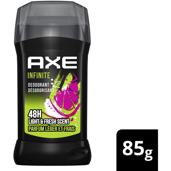 Axe Infinite Deodorant Stick, Grapefruit & Patchouli 85 g, $5.87/100g