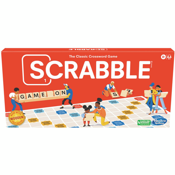 Hasbro Scrabble Board Game, The Classic Crossword Game, English Version 1 ea, $30.00/1ea