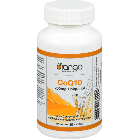 Orange Naturals Coq10 200 Mg Ubiquinol 30 ea, $2.33/1ea