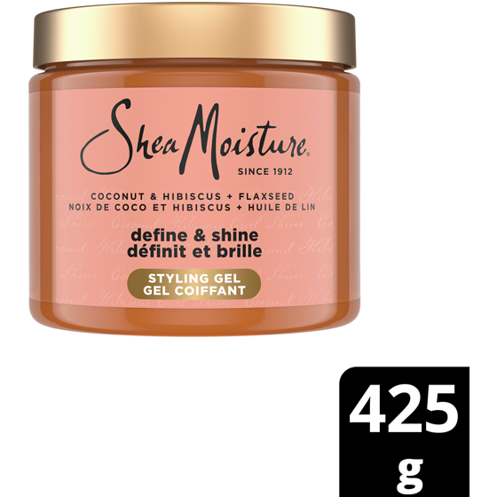 Shea Moisture Coconut & Hibiscus Define & Shine Styling Gel 425 g, $3.53/100g
