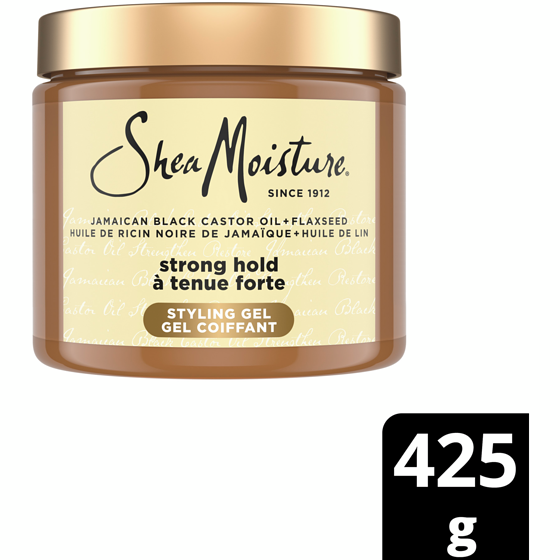 Shea Moisture Jamaican Black Castor Oil Strong Hold Hair Gel 425 g, $3.53/100g