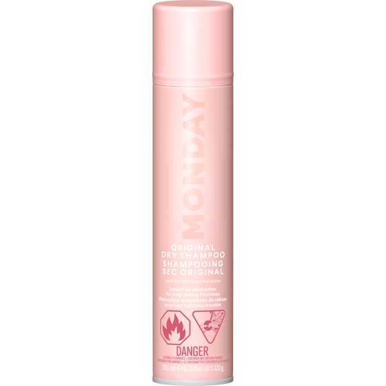 Monday Original Dry Shampoo with Keratin 200 ml, $4.50/100ml