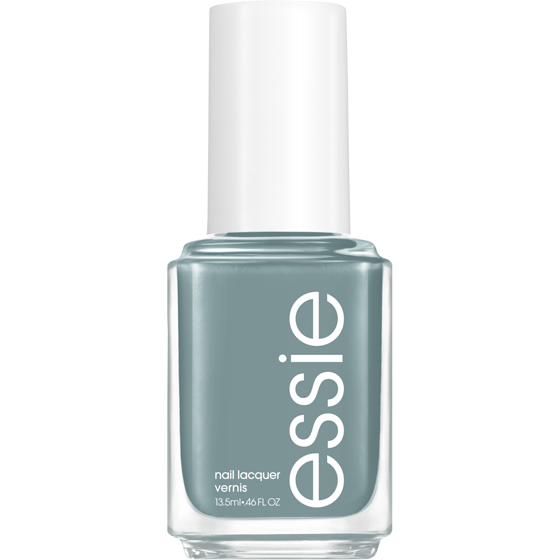 Essie Nail Polish, Vegan, Glossy Shine Finish, Salon Quality Formula, Caught In The Rain, Grey 13.5 ml, $88.81/100ml