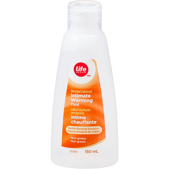 Life Lotion lubrifiante personnelle intime chauffante  150 ml, 3,33 $/100ml