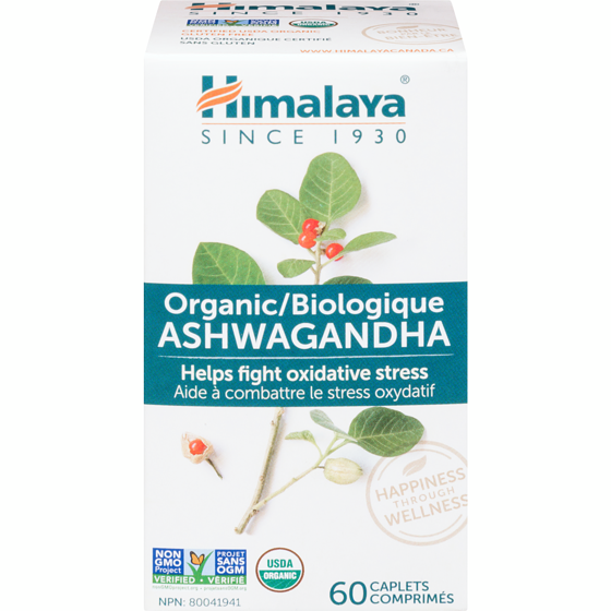 Himalaya Herbals Ashwagandha Organic 60 ea, $0.50/1ea