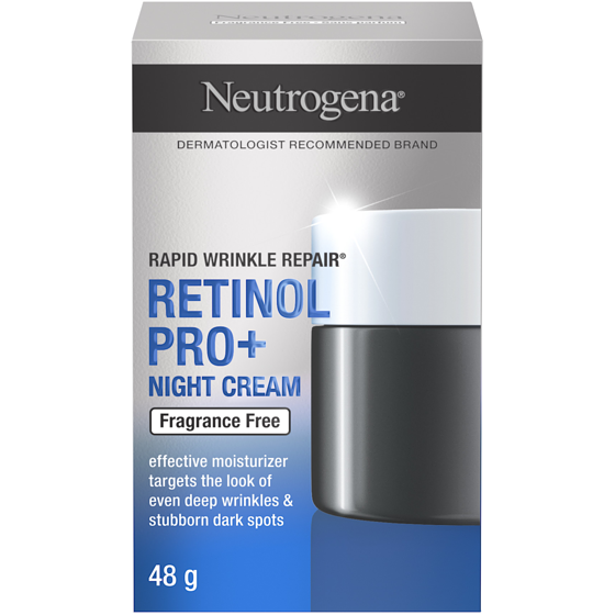 Neutrogena Rapid Wrinkle Repair 0.3% Retinol Pro+ Night Cream 48 g, $112.48/100g
