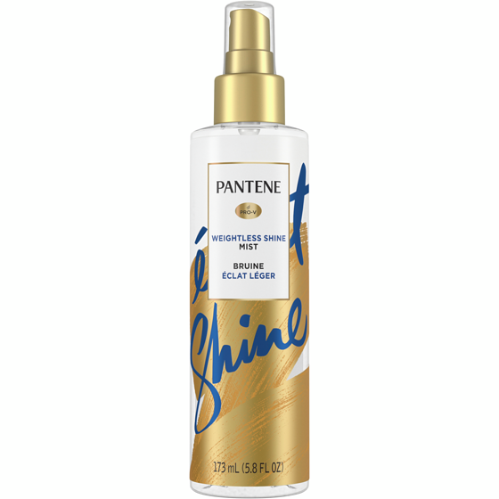 Pantene Hair Shine Spray, Weightless, Adds Shine to Dull Hair with Vitamin B5, Safe for Color Treated Hair, Pro-V 173 ml, $4.62/100ml