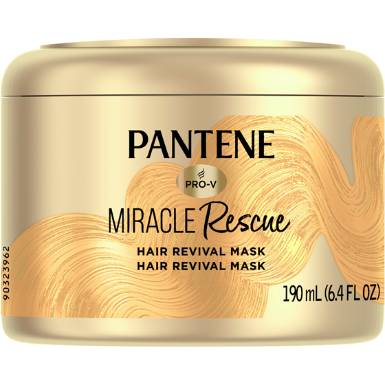 Pantene Hair Mask, Deep Conditioning Hair Mask for Dry Damaged Hair, Miracle Rescue 190 ml, $6.05/100ml