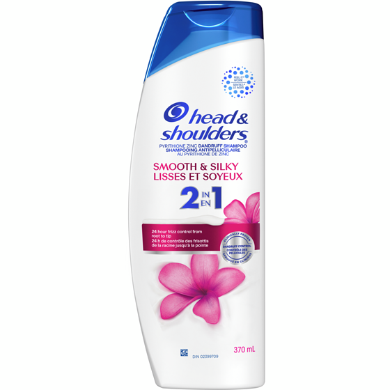 Head & Shoulders Smooth & Silky 2-in-1 Shampoo + Conditioner 370 ml, $1.89/100ml