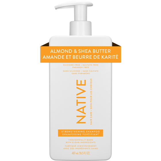 Native Strengthening Shampoo, Almond and Shea 487 ml, $3.08/100ml