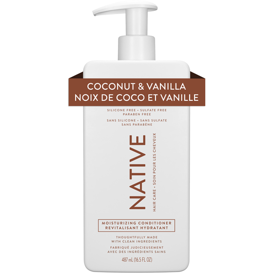 Native Revitalisant hydratant noix de coco et vanille 487 ml, 2,87 $/100ml