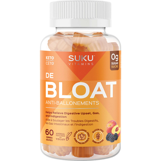 SUKU De Bloat Gummies 60 ea, $0.45/1ea