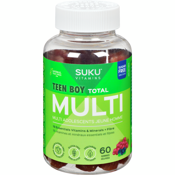 SUKU Teen Boy Total Multi 60 ea, $0.35/1ea