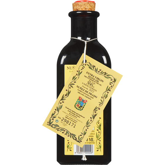 Nunez de Prado Extra Virgin Olive Oil Unfiltered 500 ml, $4.80/100ml