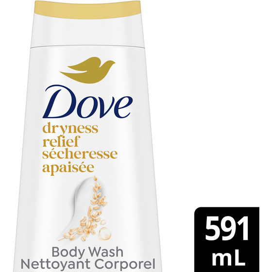 Dove Body Wash Oatmeal & Rice Milk  591 ml, $2.03/100ml