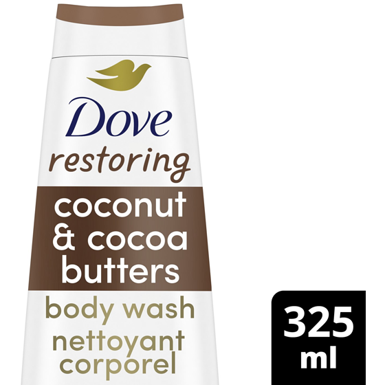 Dove Body Wash Coconut & Cocoa Butters 325 ml, $1.84/100ml