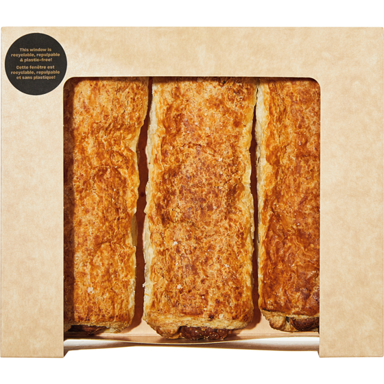 null Pork Sausage Rolls, 3 Pack 293 g, $2.39/100g