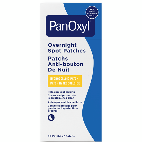 PanOxyl Overnight Spot Patches, Clear Hydrocolloid 40 ea, $0.30/1ea