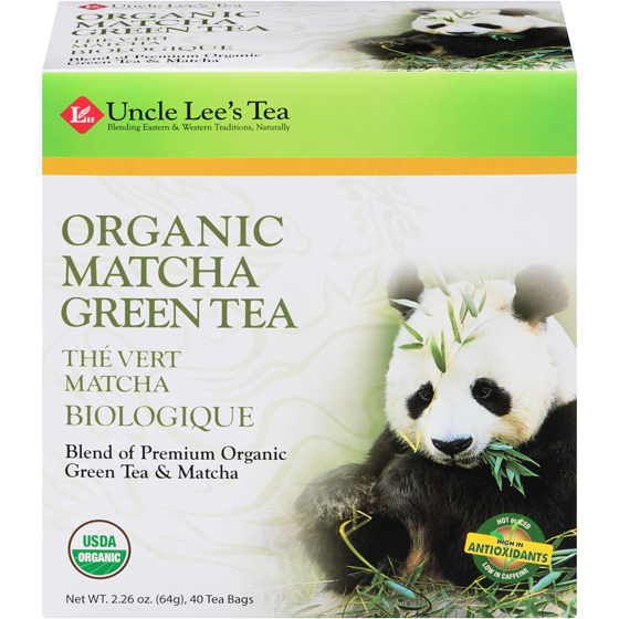 Uncle Lees Organic Matcha Green Tea 40 ea, $0.21/1ea