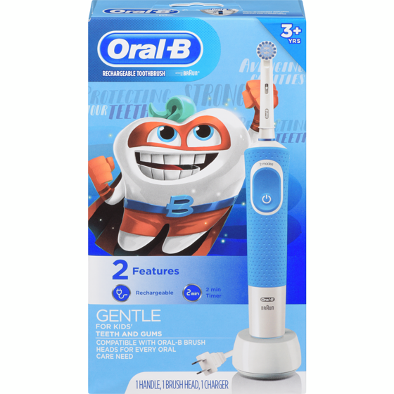 Oral B 3+ Rechargeable Toothbrush, Gentle 1 ea, $41.99/1ea