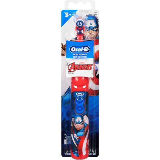 Oral B Marvel Avengers Battery Toothbrush, Soft 1 ea, $10.99/1ea