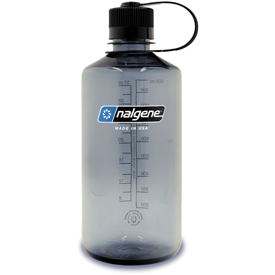 Nalgene Bouteille d'eau grise à bec étroit 1 ea, 20,00 $/1ch
