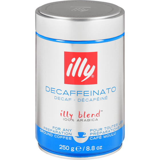 Illy Decaffeinato Ground Coffee Decaf 250 g, $7.60/100g
