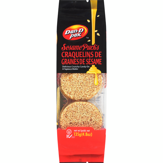 Dan D Pak Craquelins graines de sésame 135 g, 2,96 $/100g