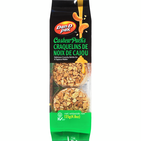 Dan D Pak Craquelins noix de cajou 135 g, 2,96 $/100g