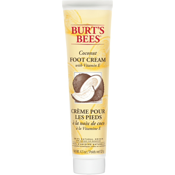 Burt’s Bees Crème pour les pieds à la noix de coco de Burt’s Bees 123.03 g, 13,00 $/100g
