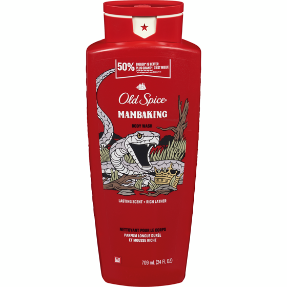 Old Spice Body Wash for Men, MambaKing 709 ml, $1.62/100ml