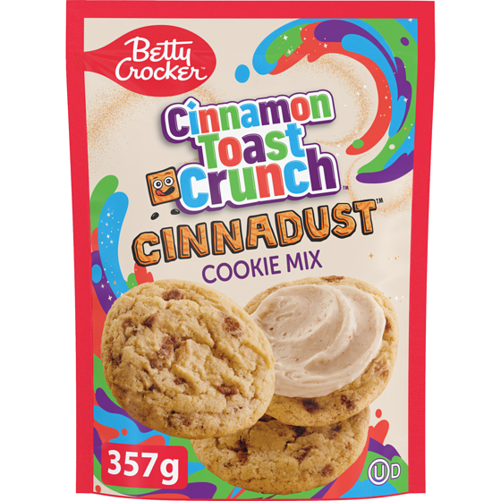 Betty Crocker Cookies Mix, Cinnamon Toast Crunch 357 g, $1.12/100g