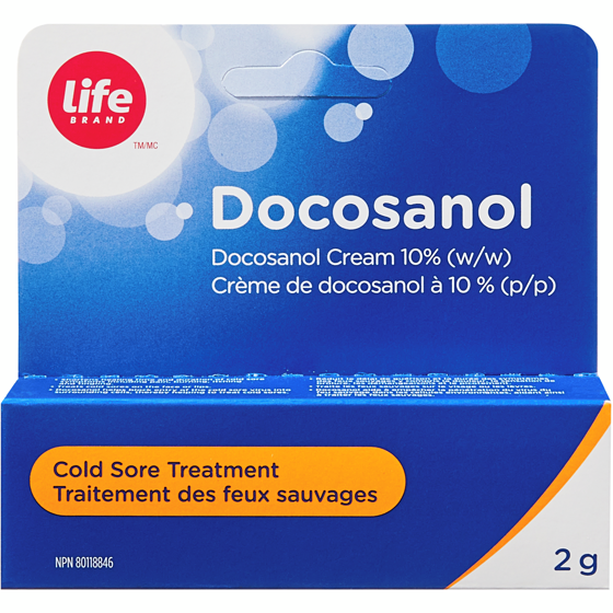 Life Brand Docosanol Cream 10% 2 g, $750.00/100g