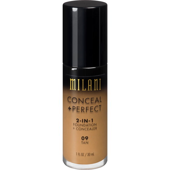 Milani Conceal + Perfect 2-In-1 Foundation + Concealer 09 Tan 1 ea, $13.99/1ea