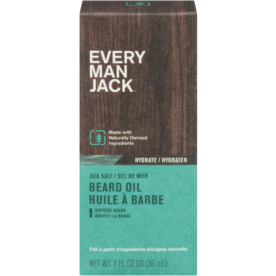 Every Man Jack Beard Oil, Sea Salt 30 ml, $56.63/100ml