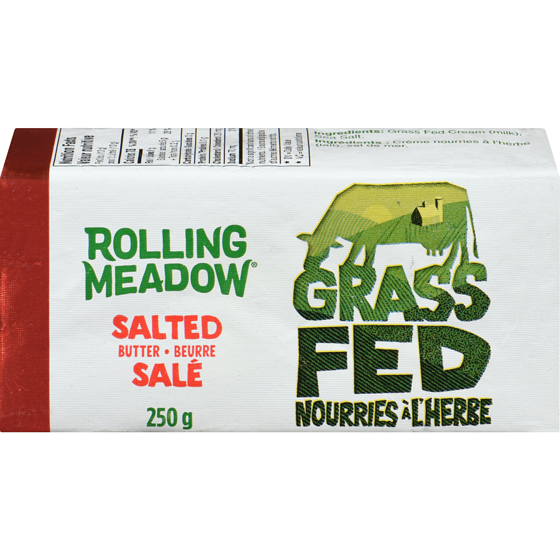 Rolling Meadow Butter Salted 250 g, $3.20/100g
