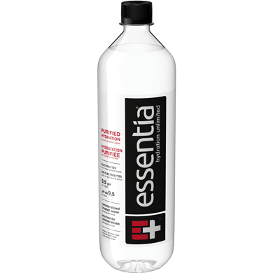 Essentia Ionized Alkaline Water, 9.5 pH or Higher 1 l, $0.20/100ml